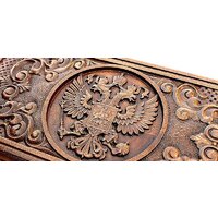 Нарды Mkhitaryan Герб РФ 2 DM021 - Изображение №5 — Chaika Market