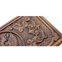 Нарды Mkhitaryan Герб РФ 2 DM021 - Изображение №6 — Chaika Market