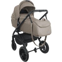 Универсальная коляска Indigo Ultra (3 в 1, бежевый) — Chaika Market