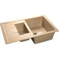Кухонная мойка GranFest GF-Q775KL (песочный) - Изображение №1 — Chaika Market
