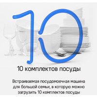 Встраиваемая посудомоечная машина MAUNFELD MLP-083D - Изображение №25 — Chaika Market