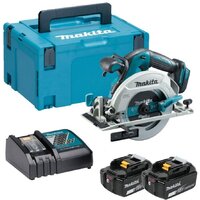 Дисковая (циркулярная) пила Makita DHS680RTJ (с 2-мя АКБ) — Chaika Market