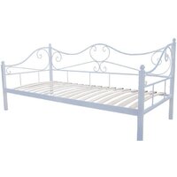 Кровать-тахта Князев Мебель Валенсия 90x190 ВАЯ.90.190.Б (белый муар) — Chaika Market