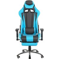 Игровое (геймерское) кресло Меб-ФФ MF-6005 (черный/синий) - Изображение №2 — Chaika Market