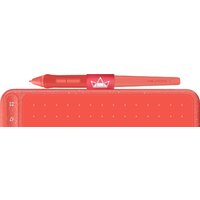 Графический планшет Huion HS611 (коралловый красный) - Изображение №5 — Chaika Market