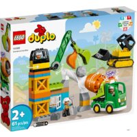 Конструктор LEGO Duplo 10990 Строительная площадка — Chaika Market