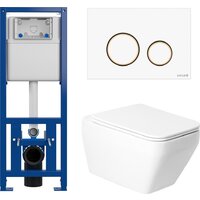 Унитаз подвесной Saniteco KW-9010W + 63535 + S-IN-MZ-LINK_PRO - Изображение №9 — Chaika Market