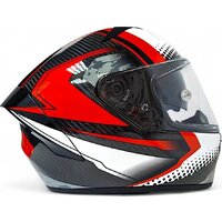 Мотошлем AIM RH360 360-002-XL (XL, Carbon Battle Red) - Изображение №4 — Chaika Market