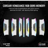Оперативная память Corsair Vengeance RGB 2x16ГБ DDR5 6200 МГц CMH32GX5M2B6200C36W - Изображение №5 — Chaika Market