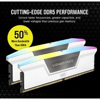 Оперативная память Corsair Vengeance RGB 2x16ГБ DDR5 6200 МГц CMH32GX5M2B6200C36W - Изображение №4 — Chaika Market