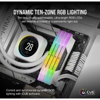 Оперативная память Corsair Vengeance RGB 2x16ГБ DDR5 6200 МГц CMH32GX5M2B6200C36W - Изображение №3 — Chaika Market