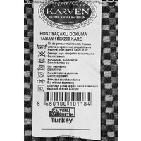 Ковер для жилой комнаты Karven Post Dokuma Sacakli 160x230 KV 035 (Vizon/бежевый) - Изображение №10 — Chaika Market