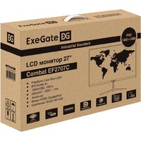 Игровой монитор ExeGate Combat EF2707C EX297306RUS - Изображение №9 — Chaika Market