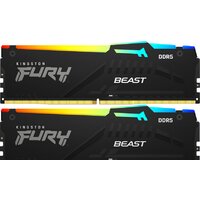 Оперативная память Kingston FURY Beast RGB 2x16ГБ DDR5 5600 МГц KF556C36BBEAK2-32 — Chaika Market