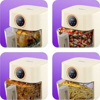 Аэрогриль (аэрофритюрница) Kitfort KT-2258 - Изображение №2 — Chaika Market