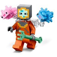 Конструктор LEGO Minecraft 21180 Битва со стражем - Изображение №6 — Chaika Market