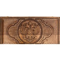 Шахматы/нарды Mkhitaryan Герб РФ DM020 — Chaika Market