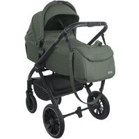 Универсальная коляска Indigo Ultra (3 в 1, зеленый) — Chaika Market