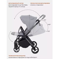 Коляска прогулочная «книга» Rant Golf RA101 (classic grey) - Изображение №5 — Chaika Market