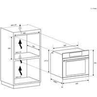 Электрический духовой шкаф Haier HWO60SM4FK3BH - Изображение №13 — Chaika Market