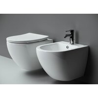 Унитаз подвесной Ceramica Nova Metropol Rimless CN4002 - Изображение №9 — Chaika Market