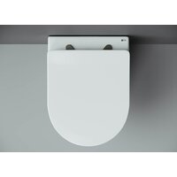 Унитаз подвесной Ceramica Nova Metropol Rimless CN4002 - Изображение №3 — Chaika Market