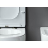 Унитаз подвесной Ceramica Nova Metropol Rimless CN4002 - Изображение №7 — Chaika Market