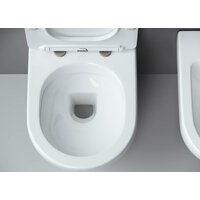 Унитаз подвесной Ceramica Nova Metropol Rimless CN4002 - Изображение №4 — Chaika Market