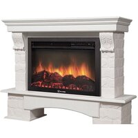 Портал Firelight Forte 30S (камень белый/шпон беленый дуб) - Изображение №2 — Chaika Market