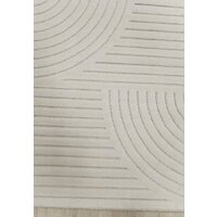 Ковер для жилой комнаты Radjab Carpet Сканди Сизаль Прямоугольник 10949A 12210RK (2x2.9, Krem/Krem) - Изображение №3 — Chaika Market