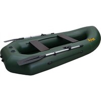 Гребная лодка Муссон К-280 (зеленый) - Изображение №3 — Chaika Market