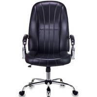 Офисное кресло Бюрократ T-898SL (черный) - Изображение №2 — Chaika Market