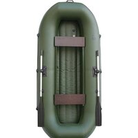 Гребная лодка Муссон В-290 НД (зеленый) — Chaika Market