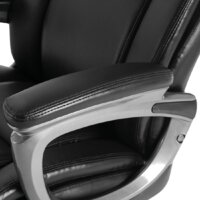 Офисное кресло Brabix Solid HD-005 (кожзам, черный) - Изображение №8 — Chaika Market