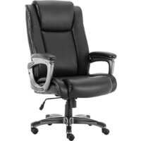 Офисное кресло Brabix Solid HD-005 (кожзам, черный) — Chaika Market