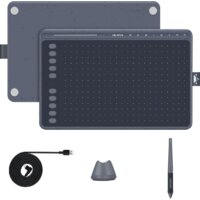 Графический планшет Huion HS611 (серый космос) - Изображение №3 — Chaika Market
