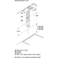 Кухонная вытяжка Bosch Serie 2 DWB96BC60 - Изображение №9 — Chaika Market