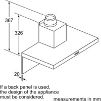 Кухонная вытяжка Bosch Serie 2 DWB96BC60 - Изображение №7 — Chaika Market
