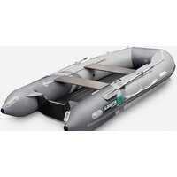 Моторно-килевая лодка Gladiator E380S (светло-серый/серый) - Изображение №2 — Chaika Market