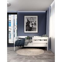 Кровать-тахта EcoWood Атланта 80x160 с ящиками ECO.001.00051.80-160.W - Изображение №5 — Chaika Market