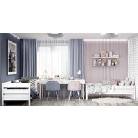 Кровать-тахта EcoWood Атланта 80x160 с ящиками ECO.001.00051.80-160.W - Изображение №6 — Chaika Market