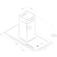 Кухонная вытяжка Elica Bio Island WH/A/120X53 Rovere - Изображение №6 — Chaika Market