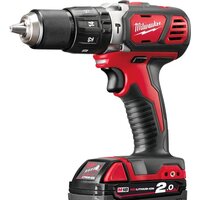 Ударная дрель-шуруповерт Milwaukee M18 BPD-202C 4933443515 (с 2-мя АКБ, кейс) - Изображение №2 — Chaika Market