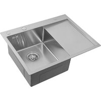 Кухонная мойка ARFEKA ECO AR 650*500 L SATIN — Chaika Market