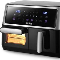 Аэрогриль (аэрофритюрница) Kitfort KT-2256 - Изображение №5 — Chaika Market