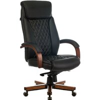 Офисное кресло Бюрократ T-9924WALNUT (черный) — Chaika Market