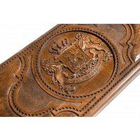 Шашки/нарды Mkhitaryan Герб Грузии DM018 - Изображение №5 — Chaika Market