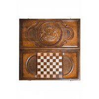 Шашки/нарды Mkhitaryan Герб Грузии DM018 - Изображение №3 — Chaika Market