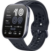 Умные часы Amazfit Bip 6 (черный, с черным силиконовым ремешком) — Chaika Market
