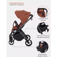 Коляска прогулочная «книга» Rant Golf RA101 (maroon brown) - Изображение №9 — Chaika Market